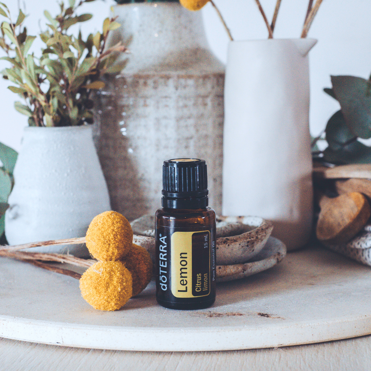 d TERRA Lemon Essential Oil All Pure Cleaning